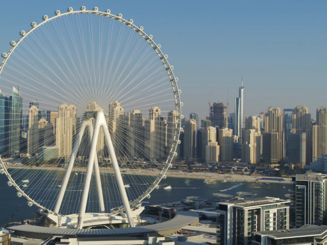 vue sur le quartier de la marina et ain dubai